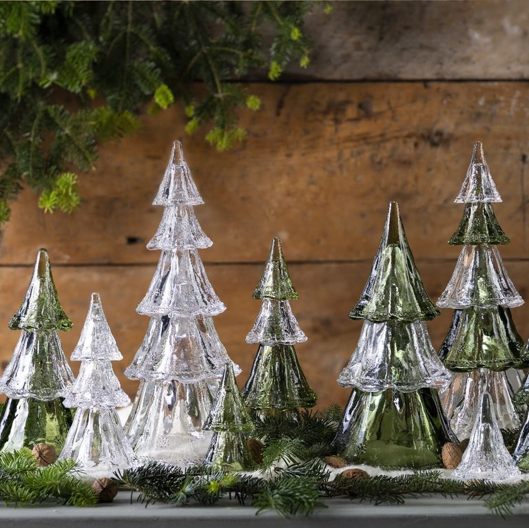 JULISKA JULISKA Berry & Thread Clear 16" Large Tree Set of 5
