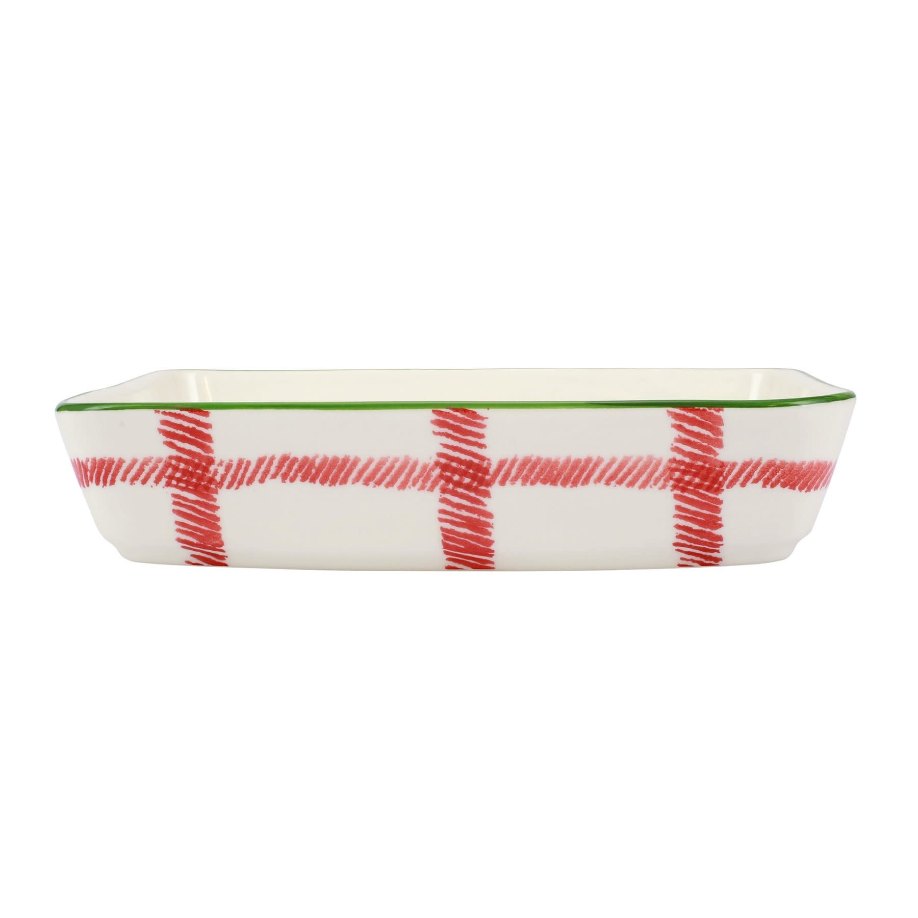 Vietri Lastra Holiday Rectangular Baker