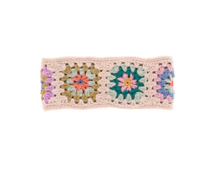 FRENCH KNOT FRENCH KNOT Woodstock Crochet Headband- Natural