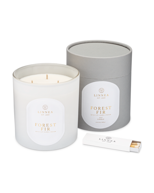 LINNEA LINNEA'S LIGHTS Forest Fir Grande Candle