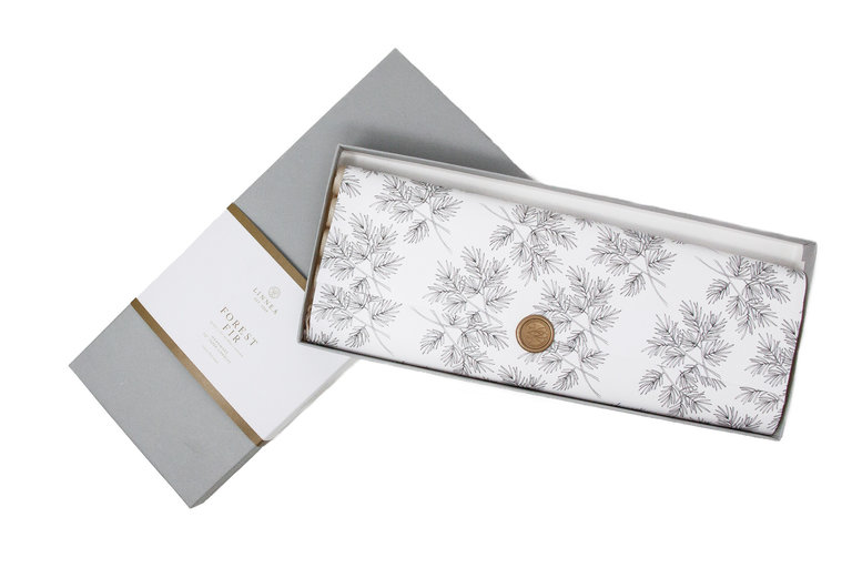 LINNEA LINNEA'S LIGHTS Forest Fir 12" Beeswax Taper Box