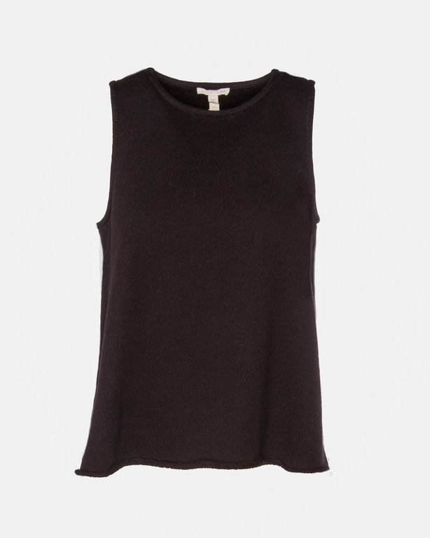 EILEEN FISHER EILEEN FISHER Crew Neck Layering Tank With Slits