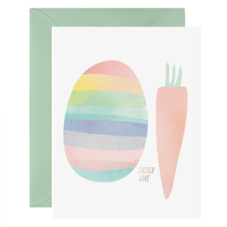 E. FRANCES PAPER E. FRANCES PAPER Egg + Carrot Card
