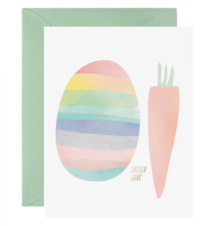 E. FRANCES PAPER E. FRANCES PAPER Egg + Carrot Card