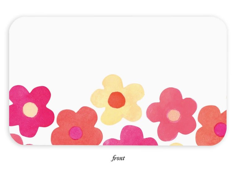 E. FRANCES PAPER E. FRANCES PAPER Retro Flowers Little Notes