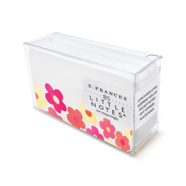 E. FRANCES PAPER E. FRANCES PAPER Retro Flowers Little Notes