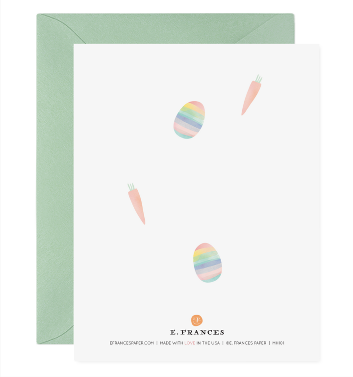 E. FRANCES PAPER E. FRANCES PAPER Egg + Carrot Card