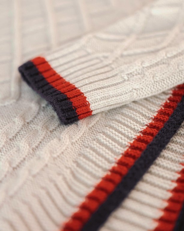 MERSEA MER-SEA Sailor Sweater with Tipping