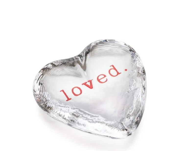 SIMON PEARCE SIMON PEARCE Engraved "Love" Highgate Heart