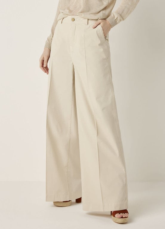 SUMMUM SUMMUM Crispy Cotton Palazzo Pants