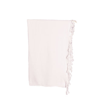 MERSEA Summer House Blanket, White