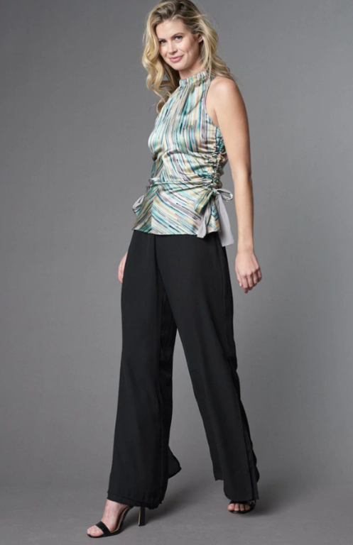 LOLA & SOPHIE LOLA & SOPHIE Dripping Paint Sleeveless Top