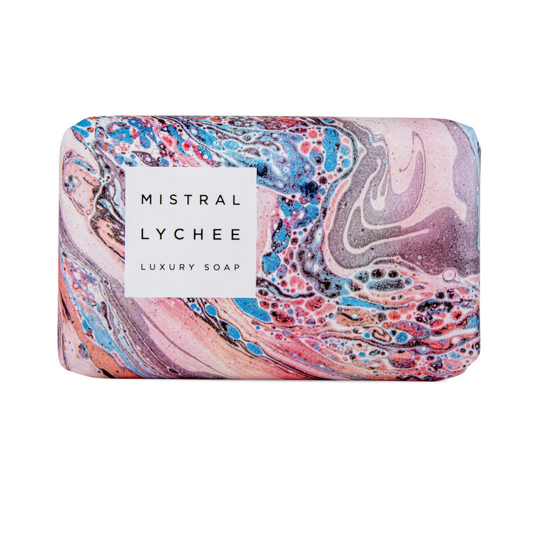 MISTRAL MISTRAL Lychee Rose Marbles Gift Soap