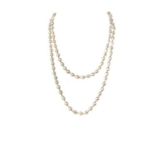 MARGO MORRISON White Baroque Pearl Necklace