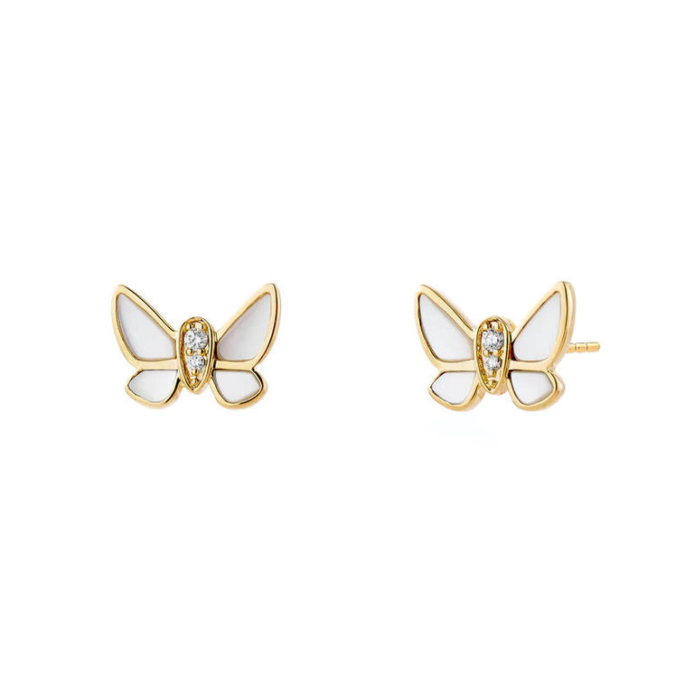 SYNA SYNA Jardin Butterfly Earring Studs