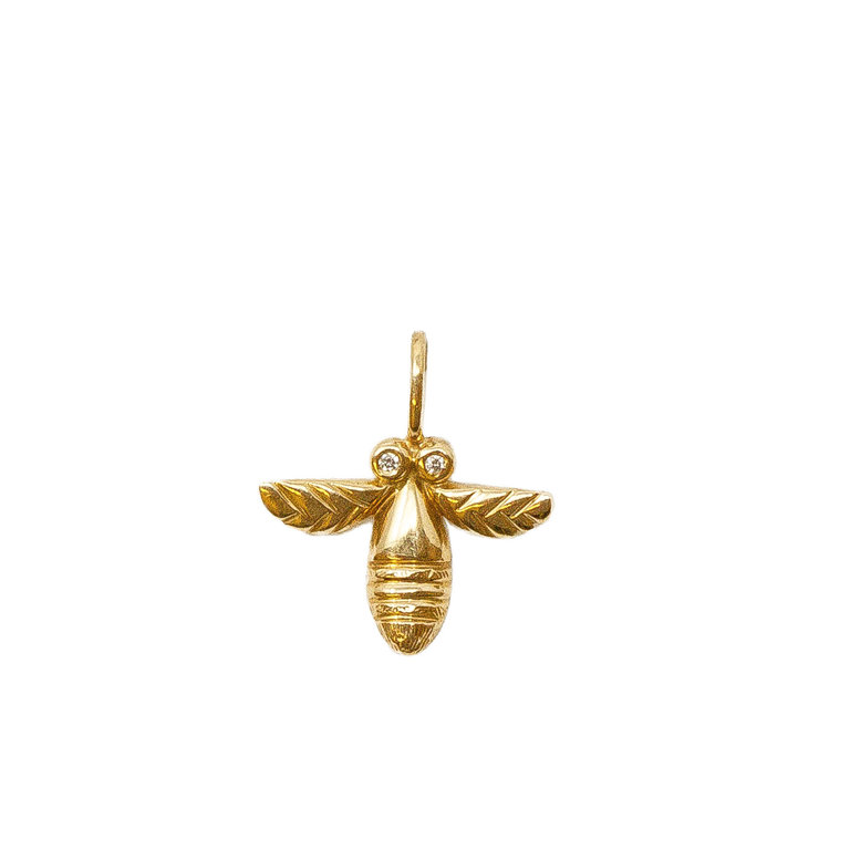 MICHAEL BONDANZA MICHAEL BONDANZA 18K Yellow Gold Bee Charm