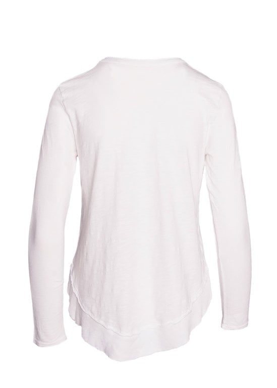 ELLIOTT LAUREN ELLIOTT LAUREN Enzyme Wash Long Sleeve Tee