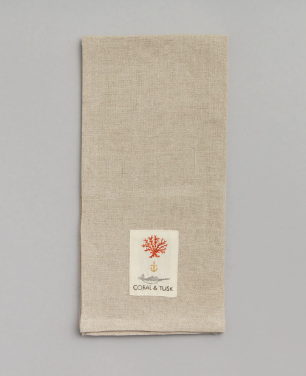 CORAL & TUSK CORAL & TUSK Red Tail Hawk Feather Tea Towel