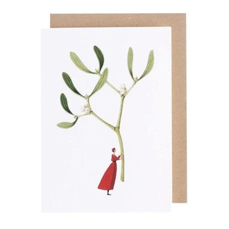 HESTER & COOK Mistletoe Greeting Card