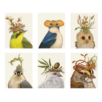 HESTER & COOK Songbird Portrait Signature Boxed Set of 6