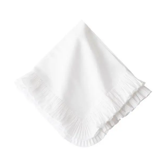 JULISKA Mademoiselle White Napkin