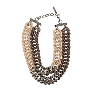 Double Chain Link Necklace