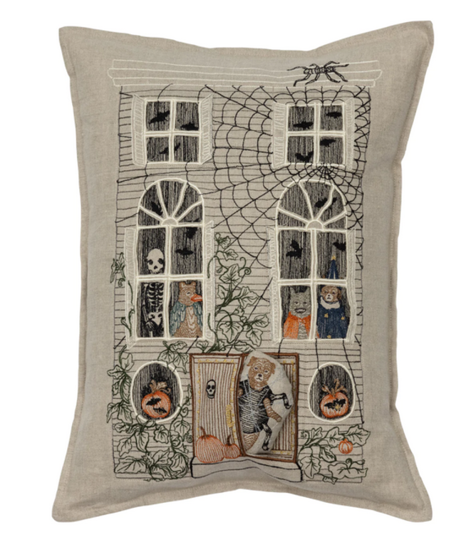 CORAL & TUSK Haunted House Pocket Pillow, PP_1216_0717 - Touch of