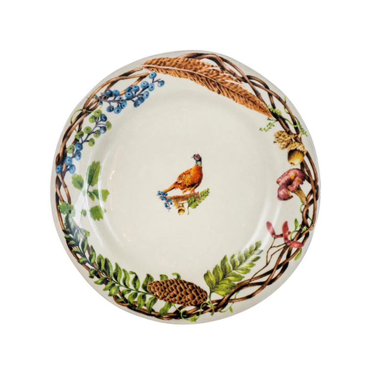 JULISKA JULISKA Forest Walk Cafe Au Lait Dessert/Salad Plate Set