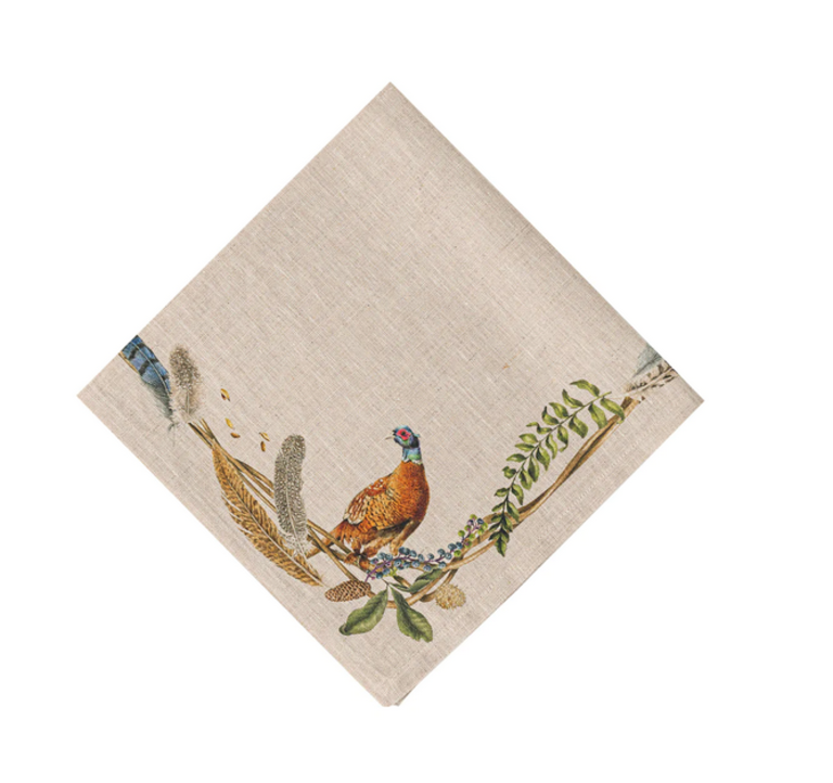 JULISKA JULISKA Walk Cafe Au Lait Napkin with Animals