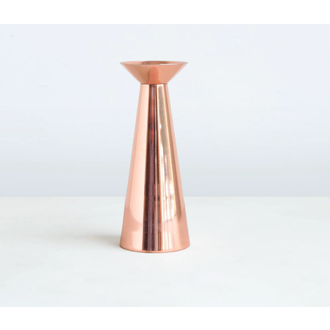 THE FLORAL SOCIETY Copper Grand Taper Tall Holder
