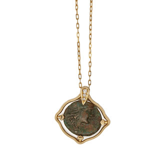 MICHAEL BONDANZA Philip V Greek Coin Necklace