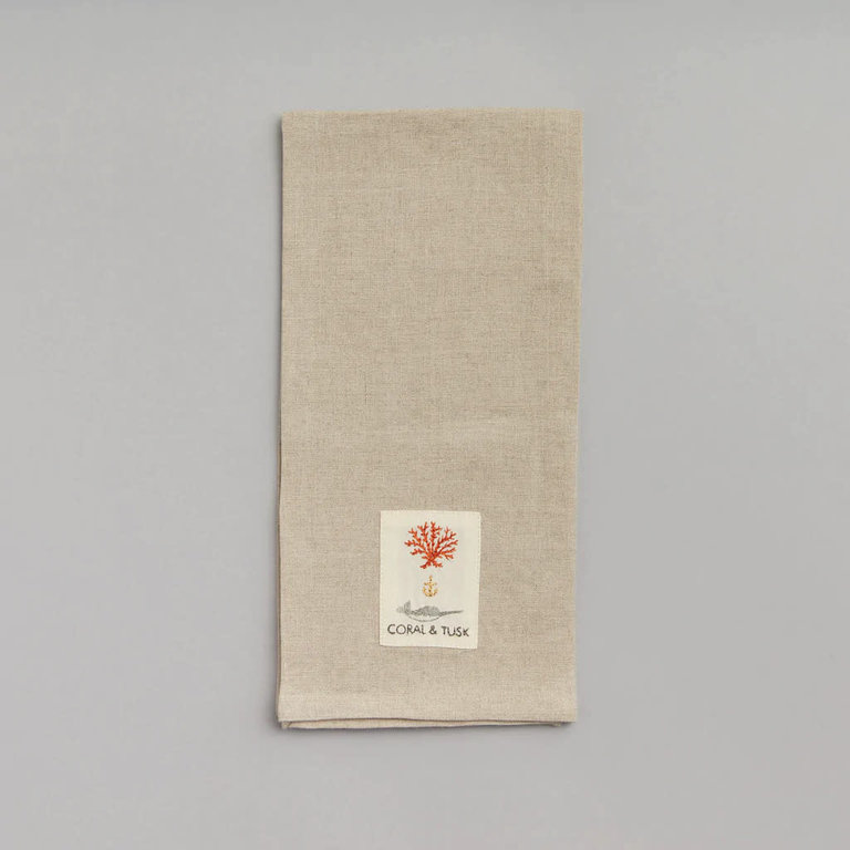 CORAL & TUSK CORAL & TUSK Bear with Tinsel Tea Towel