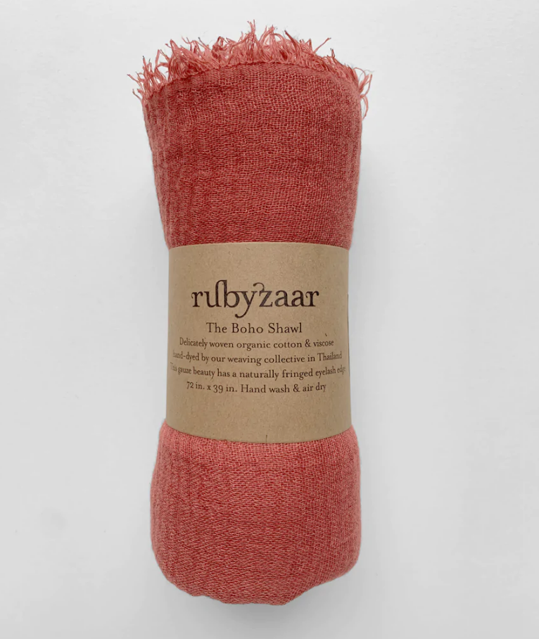 Rubyzaar boho cheap shawl