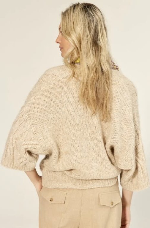 SUMMUM SUMMUM Oversize Alpaca blend cardigan