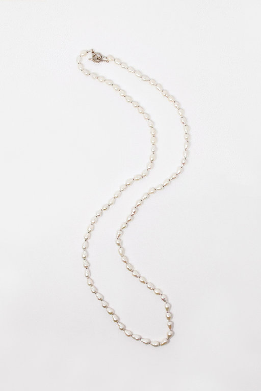 MARGO MORRISON MARGO MORRISON White Baroque Pearl Necklace