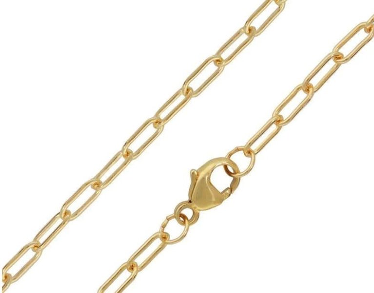 HEATHER B MOORE 20" Yellow Gold Link Chain