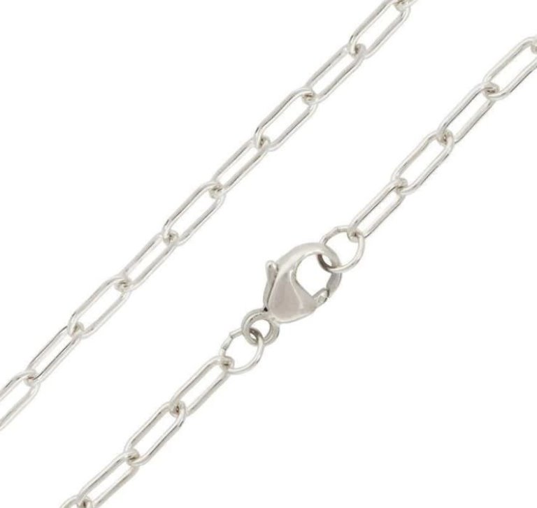 HEATHER B. MOORE HEATHER B MOORE 18" Long Link Sterling Silver Chain