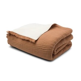 HOUSE NO23 Alaia Sherpa Throw, Sedona