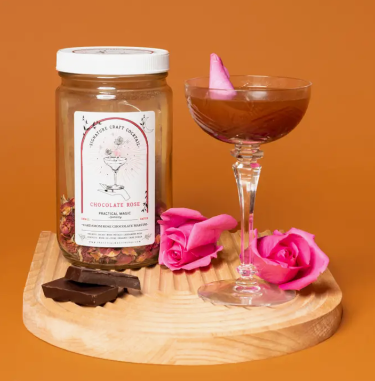 PRACTICAL MAGIC PRACTICAL MAGIC Chocolate Rose Martini Small Craft Cocktail Kit