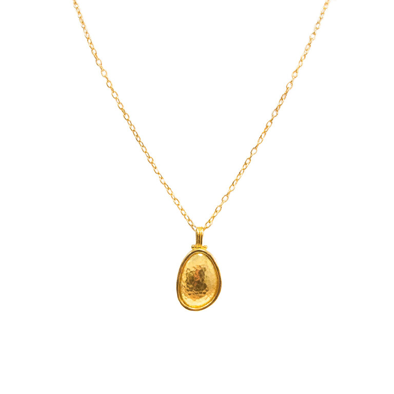 GURHAN GURHAN 24K Gold, Single Element Necklace