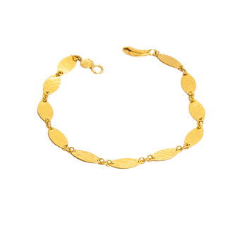 GURHAN 7" Thin  Flake Bracelet With Pelican Clasp