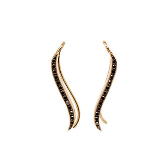 SYNA Black Diamond Ear Climbers