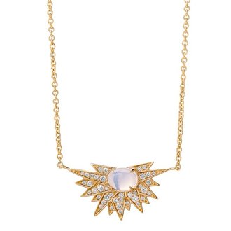 SYNA Cosmic Moon Quartz Necklace