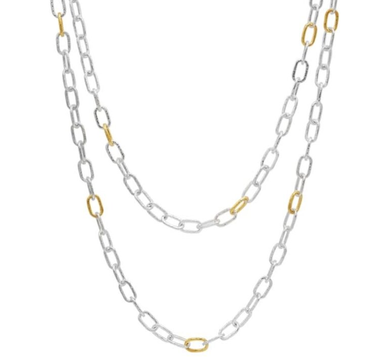 GURHAN GURHAN Hoopla Oval Link Chain Necklace