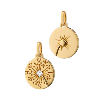 MONICA RICH KOSANN Dandelion "Wish" Intaglio Charm