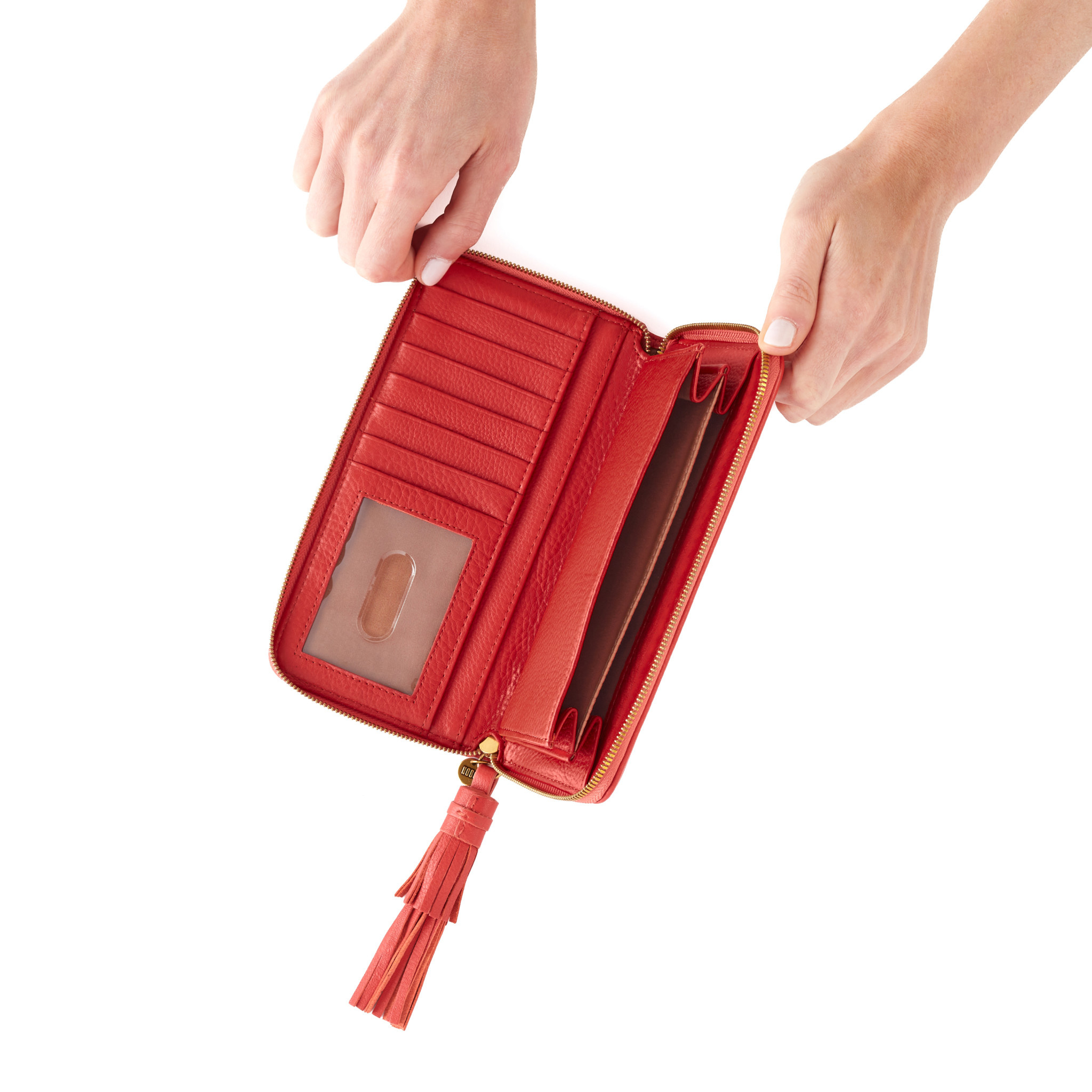 Hobo zipper wallet sale