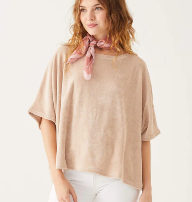 MER-SEA MER-SEA Captiva Terry Slouch Tee