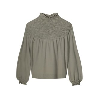 SUMMUM Smocked Sweater