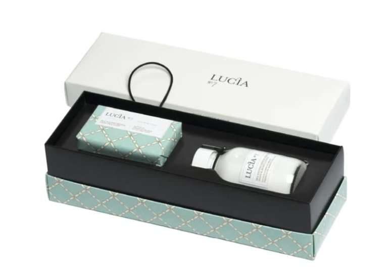 PURE LIVING PURE LIVING Lucia No. 7 Sea Watercress & Chai Tea Body Lotion & Soap Gift Set