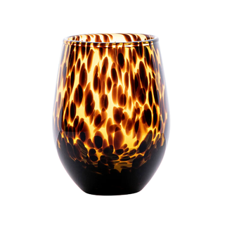JULISKA Puro Tortoiseshell Stemless Wine Glass